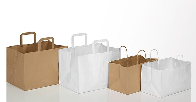 take Away sacchetti di carta take away per asporto